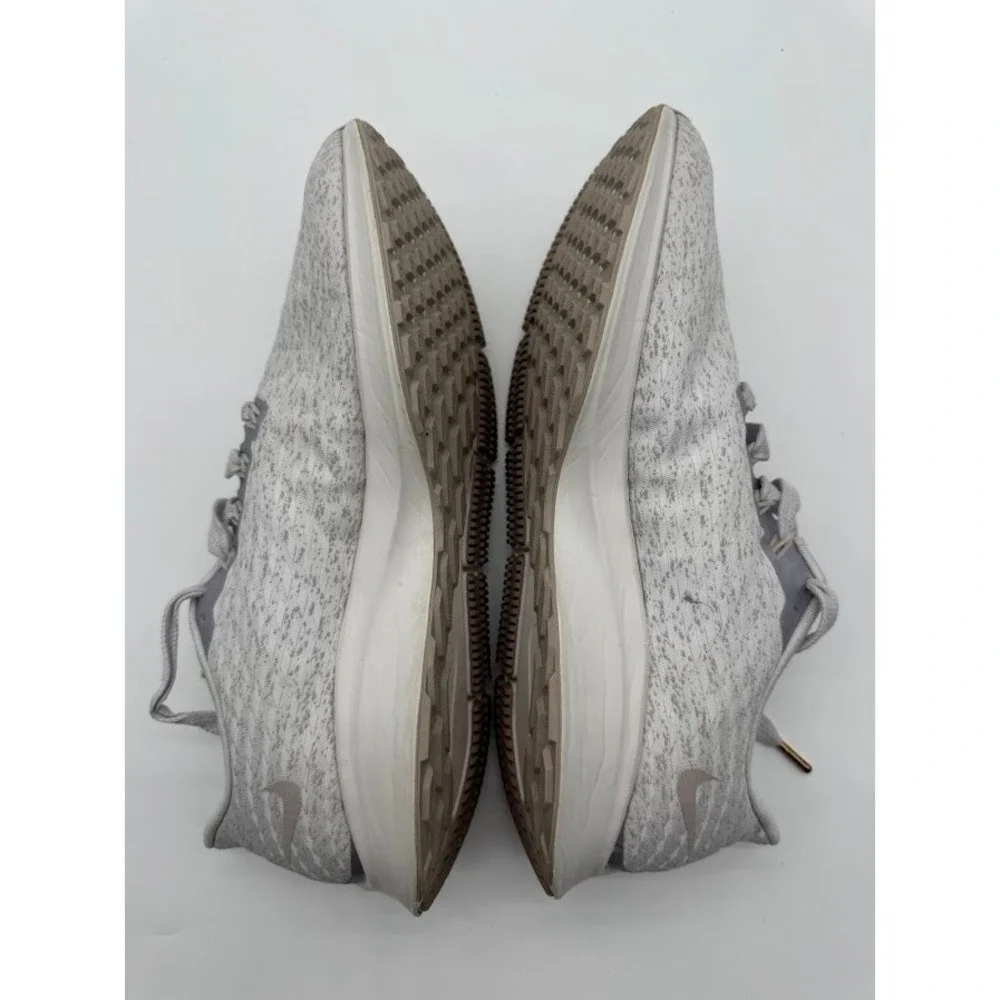 Nike Air Zoom Pegasus 35 Womens 9.5 Grey White Running Shoes AH8392-002 Sneakers